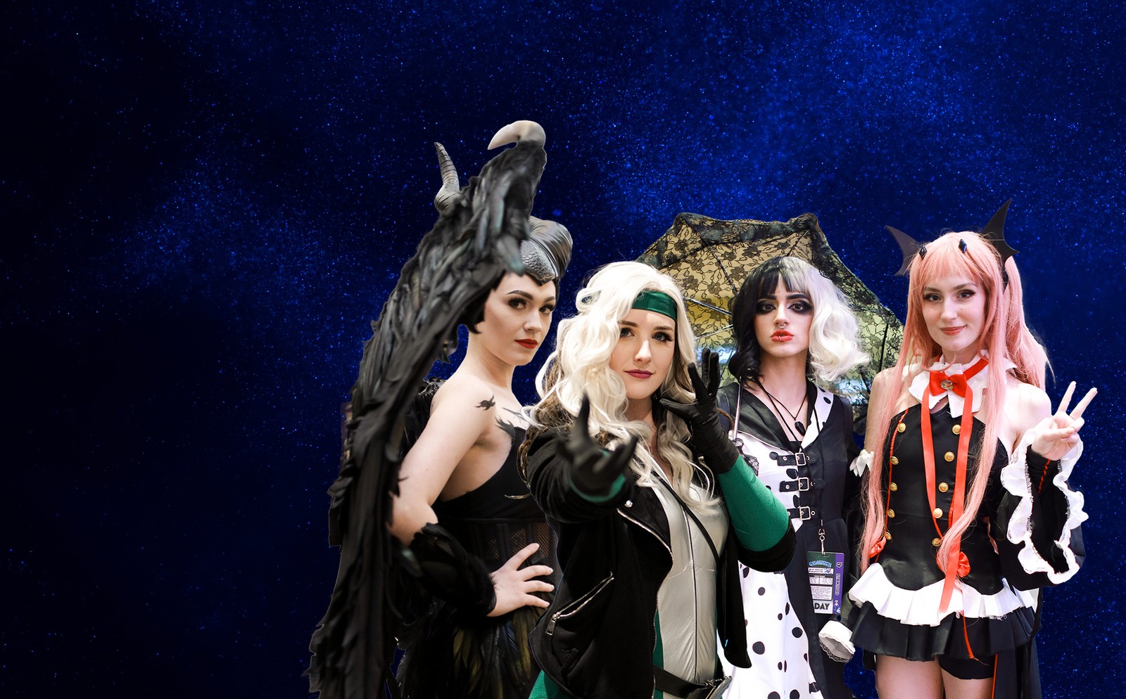Cosplayers at GalaxyCon